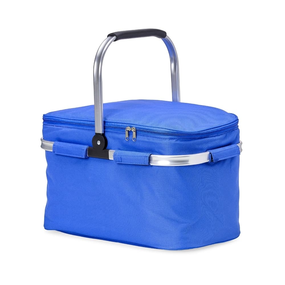 Bolsa Térmica 31 Litros em Poliéster com Armação de Alumínio para bolsas termicas com logo sob orçamento