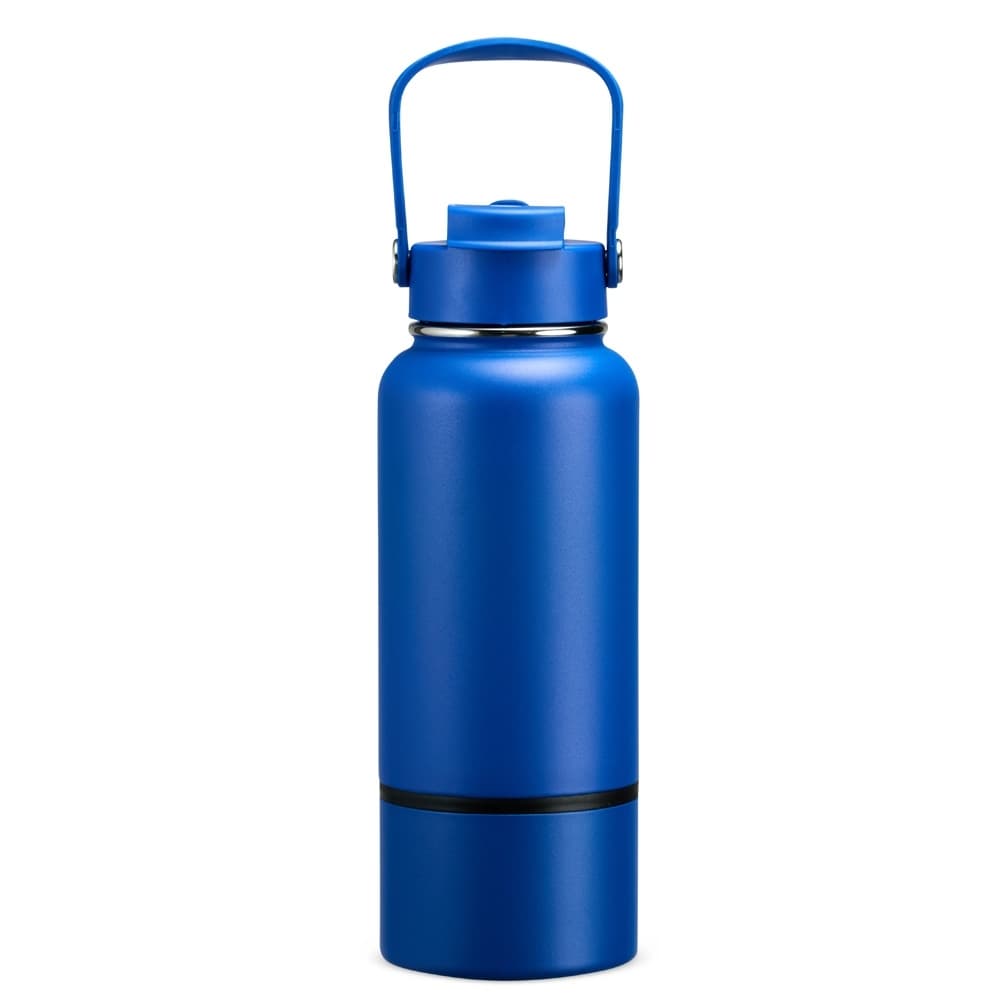Garrafa Térmica em Inox 700ml Azul com Parede Dupla personalizado para garrafas e squeezes