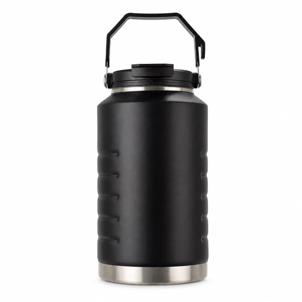 Garrafa Térmica 1,9L em Inox com Alça e Bico Flip para garrafas e squeezes com logo sob orçamento