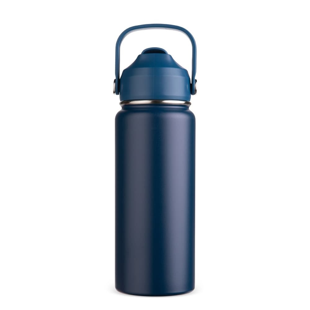 Garrafa Térmica 600ml em Inox com Bico Retrátil e Alça para garrafas e squeezes com logo sob orçamento