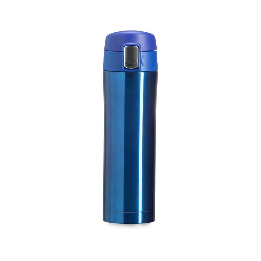 Garrafa Térmica de Inox 450ml com Trava de Segurança para garrafas e squeezes com logo sob orçamento