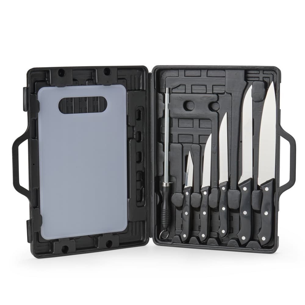 Kit Churrasco 7 Peças com Maleta Personalizável personalizado para cozinha e churrasco