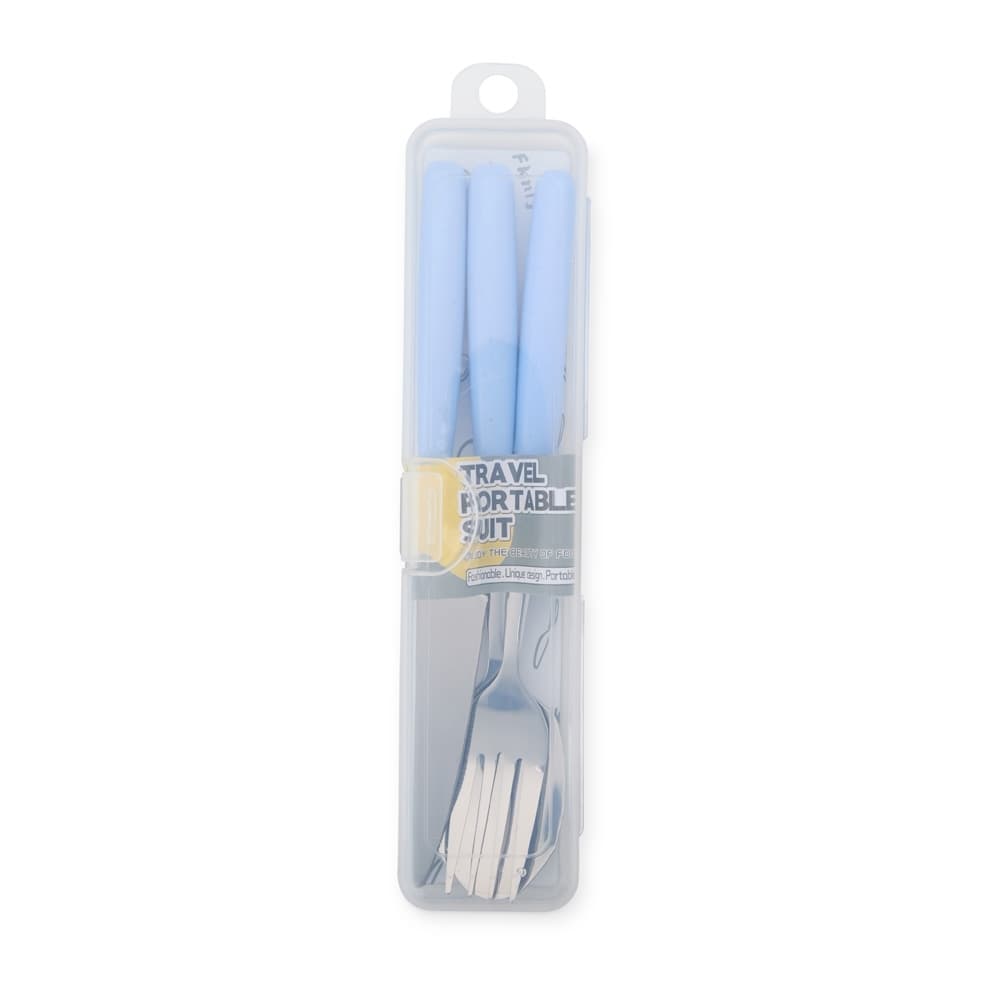 Kit Talheres 3 Peças com Estojo Personalizável personalizado para cozinha e churrasco