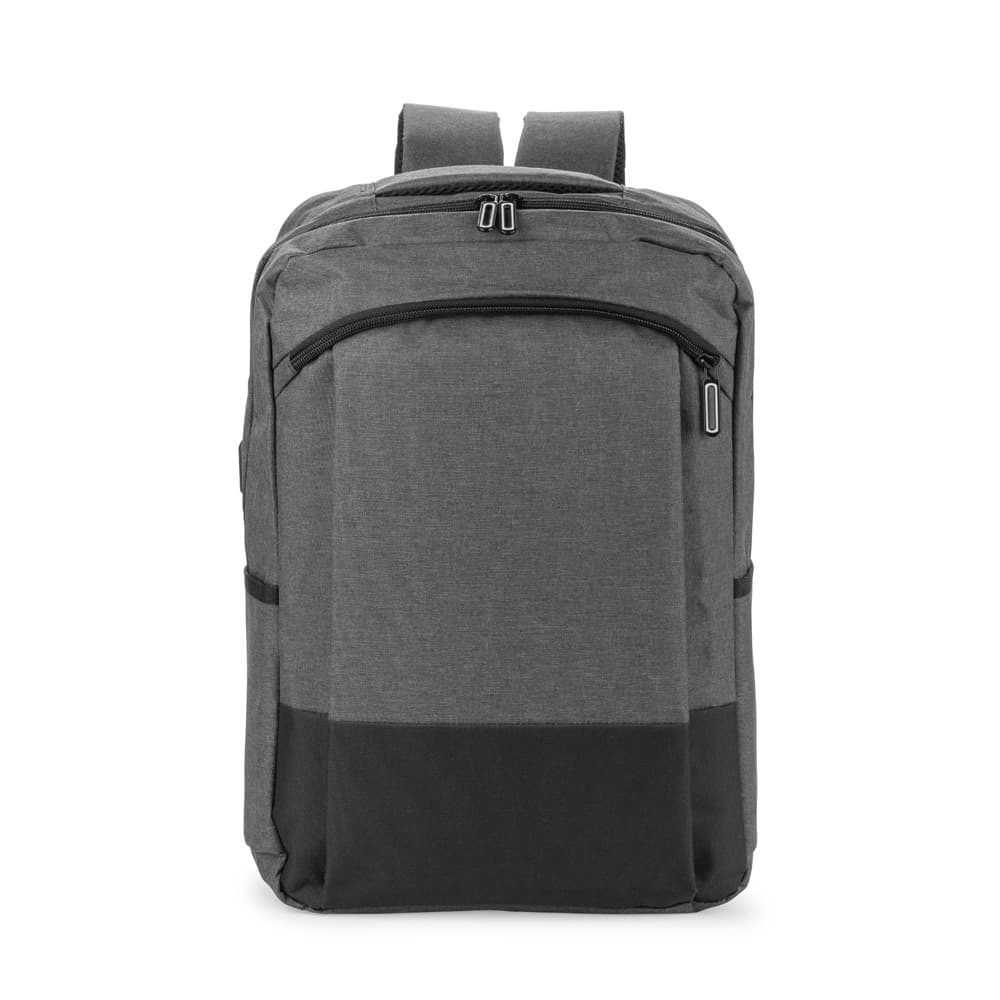 Mochila em Poliéster 20L com USB e Compartimento para Notebook para mochilas e sacochilas com logo sob orçamento