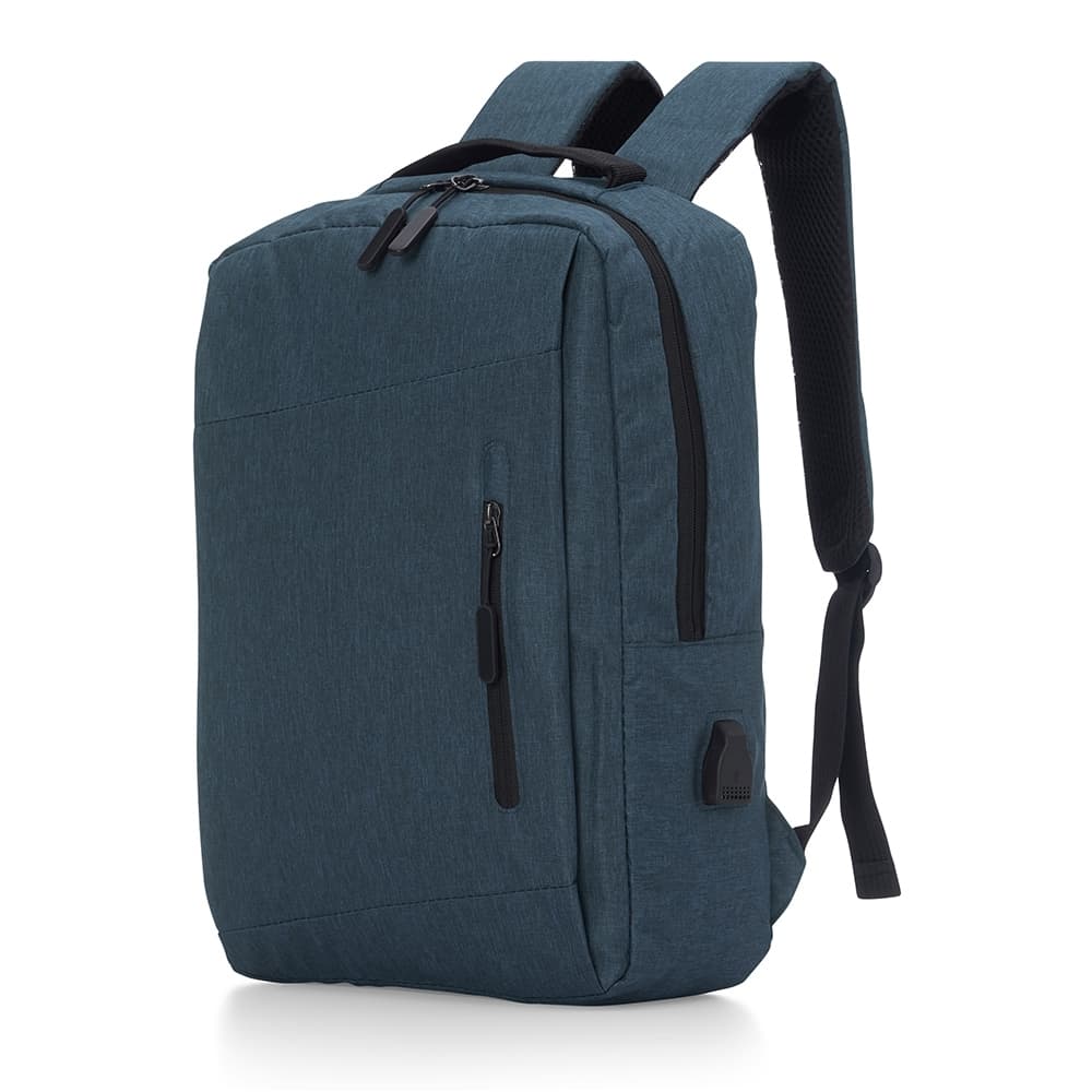 Mochila de Nylon USB 17L Personalizada para mochilas e sacochilas com logo sob orçamento