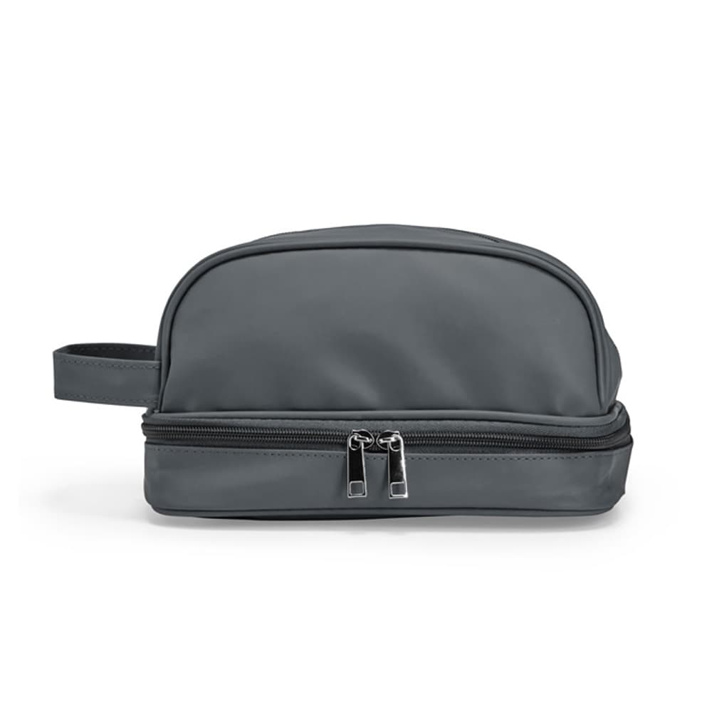 Nécessaire em PU com Dois Compartimentos - Personalizável personalizado para necessaires e pastas