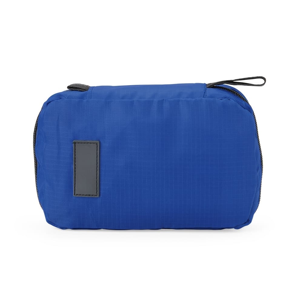 Nécessaire em Nylon com Compartimentos e Gancho - Personalizável para brindes personalizados para necessaires e pastas