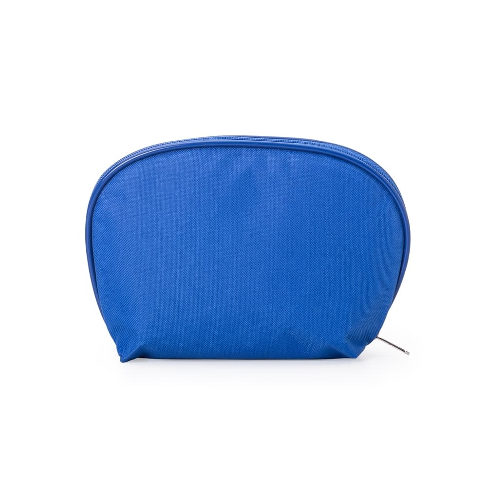 Necessaire de Nylon Azul com Zíper personalizado para necessaires e pastas