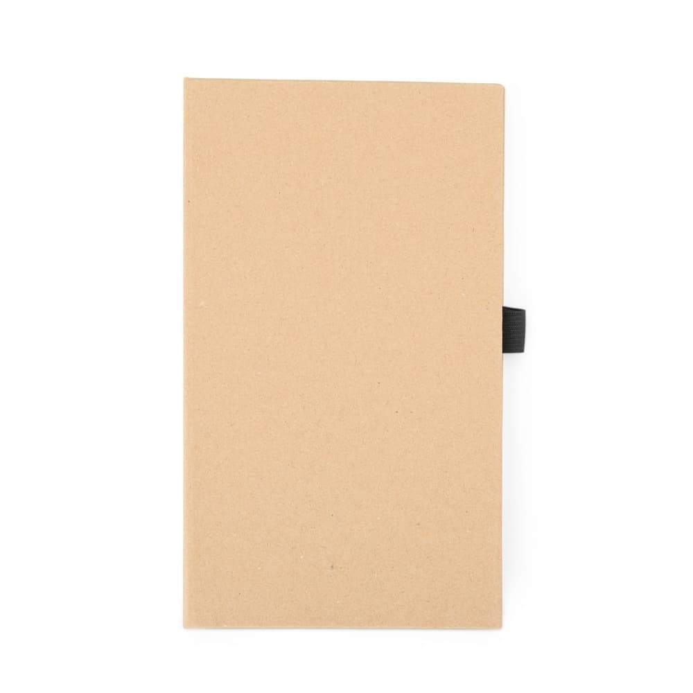 Bloco de Anotações Kraft com Autoadesivos e Suporte para Caneta para canecas e copos com logo sob orçamento