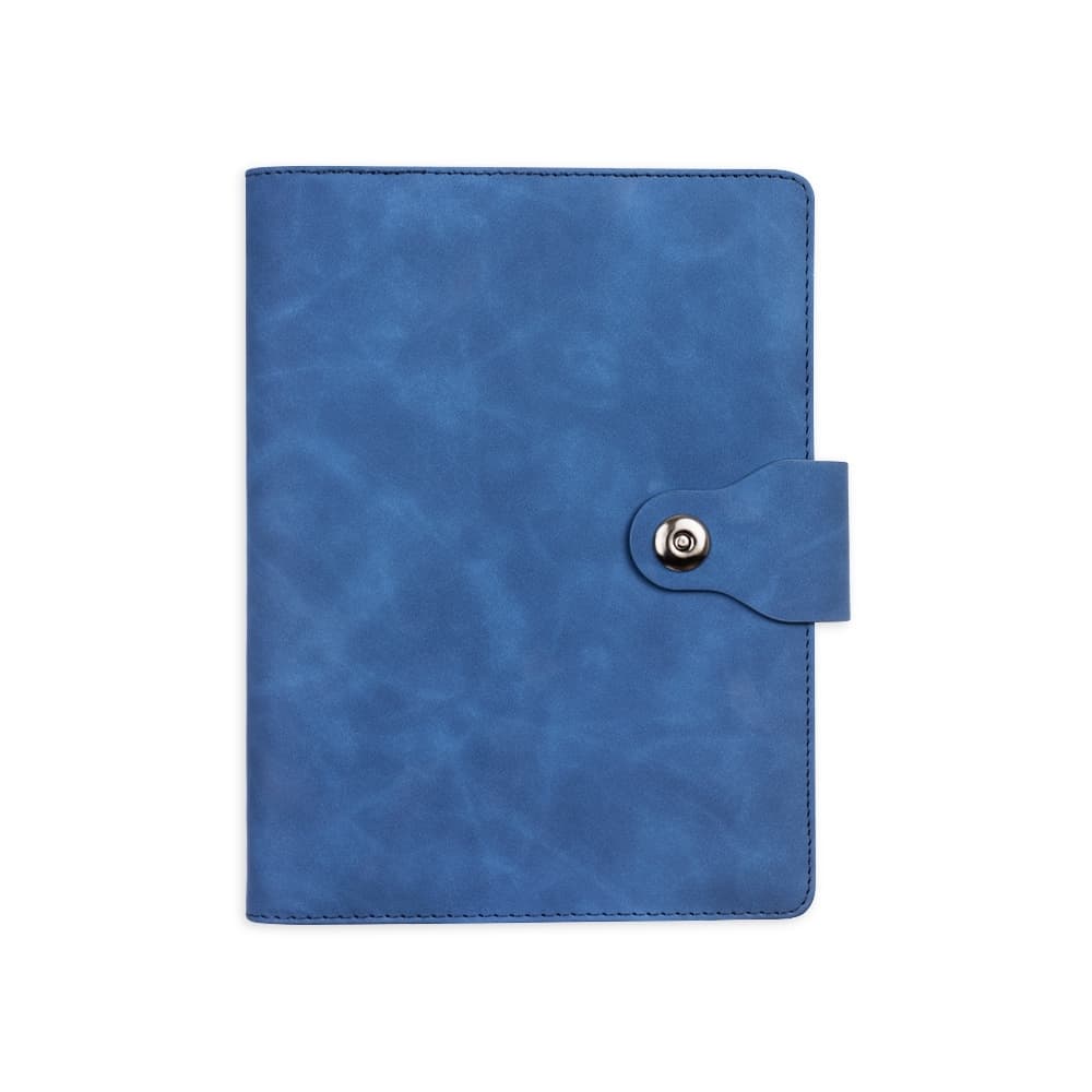 Caderno Fichário em PU com Fecho Magnético e Porta-Cartões para cadernos e planners com logo sob orçamento