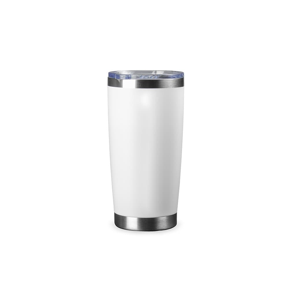 Copo Térmico em Aço Inox 520ml Azul Personalizado para canecas e copos com logo sob orçamento