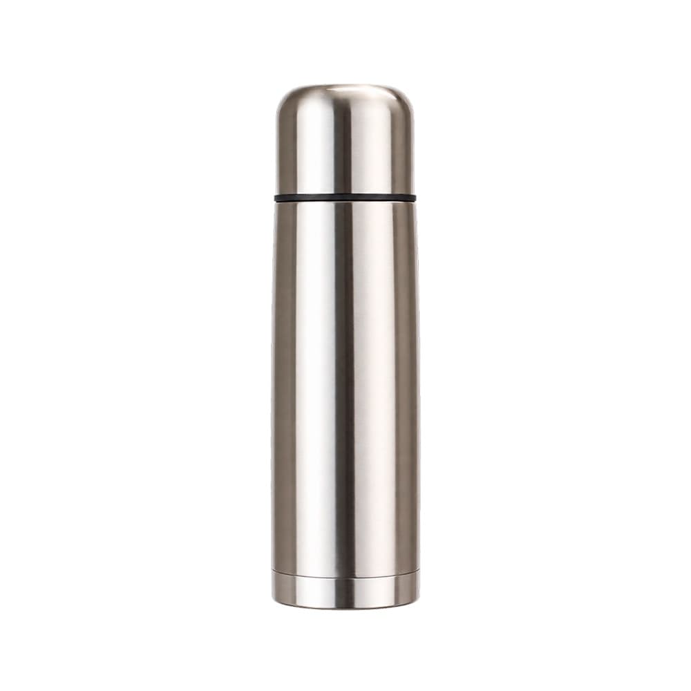 Garrafa Térmica 750ml em Inox com Capa de Couro Sintético para garrafas e squeezes com logo sob orçamento