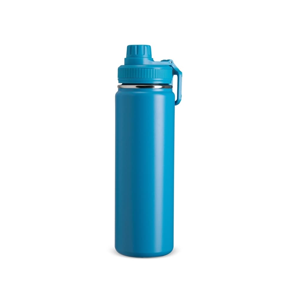 Garrafa Térmica Inox 750ml Azul Personalizada para garrafas e squeezes com logo sob orçamento