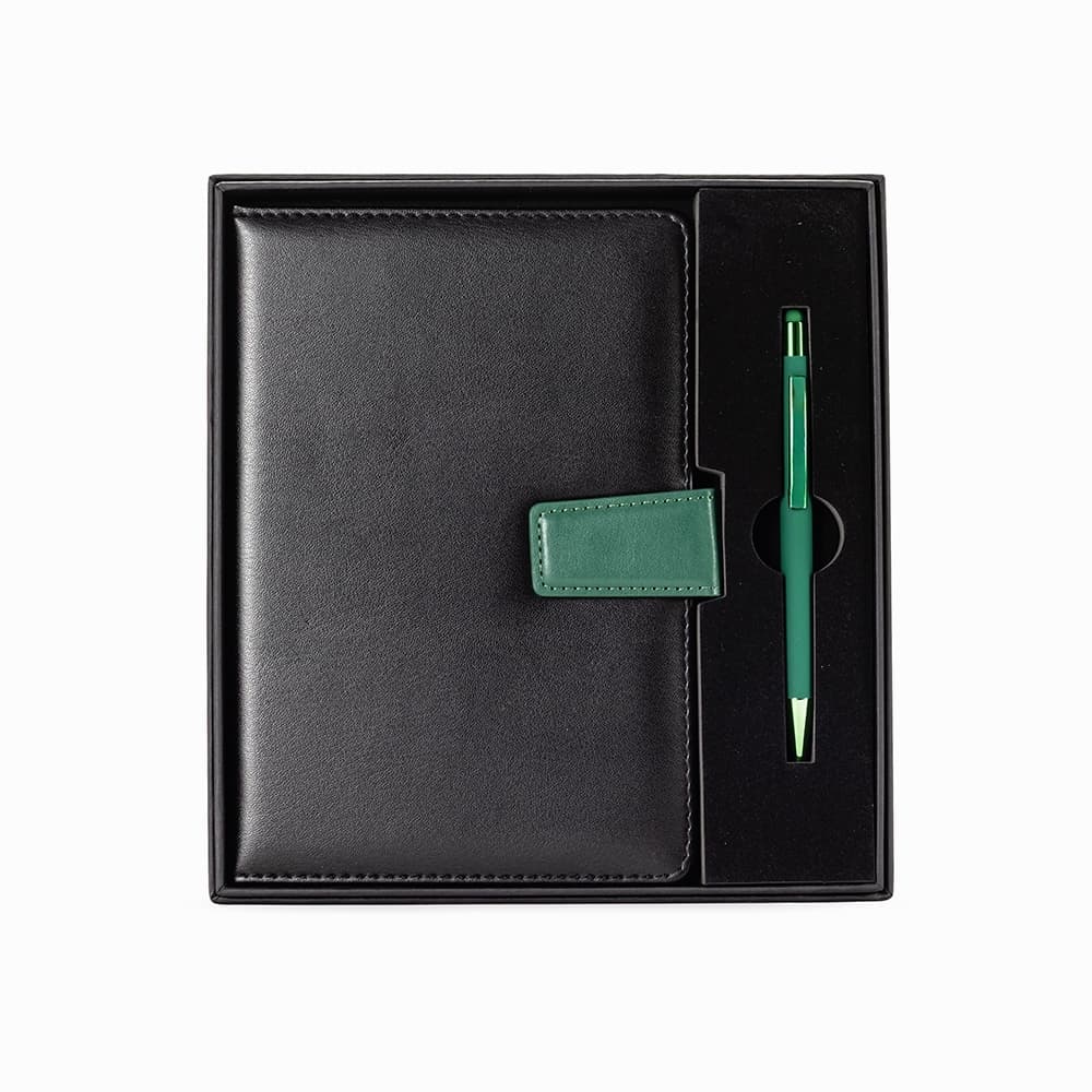 Kit Executivo 2 Peças com Caderneta e Caneta Touch para kits executivos com logo sob orçamento