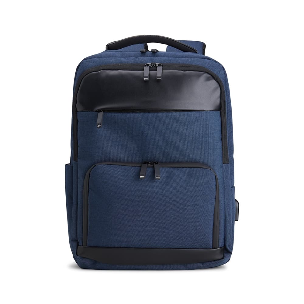 Mochila de Poliéster 23L com Compartimento para Notebook e USB para mochilas e sacochilas com logo sob orçamento