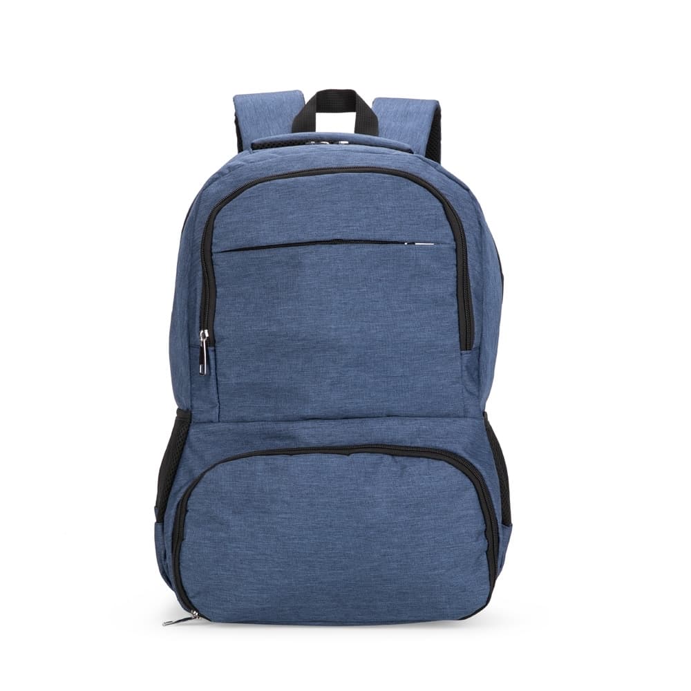 Mochila em Poliéster 26L com Compartimento Térmico e USB para mochilas e sacochilas com logo sob orçamento