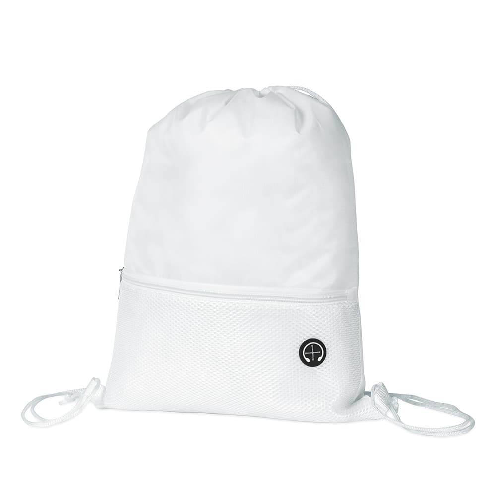 Mochila Saco em Poliéster 420D com Bolso Externo para mochilas e sacochilas com logo sob orçamento