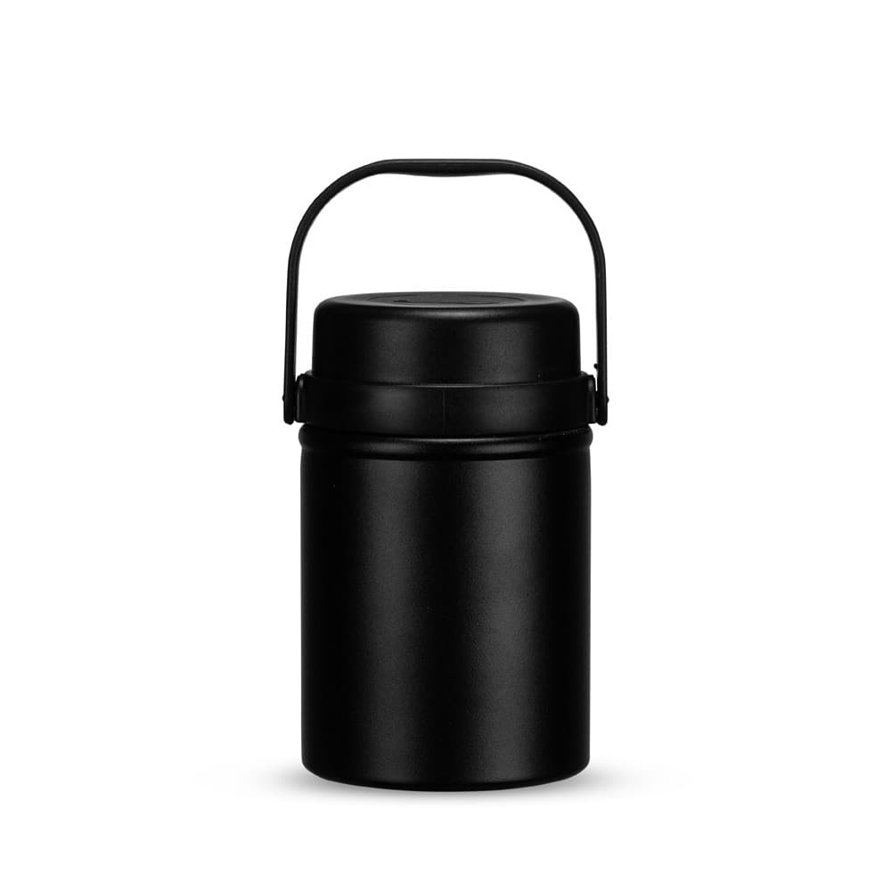 Pote Térmico 500ml em Inox com Colher Retrátil para brindes personalizados com logo sob orçamento