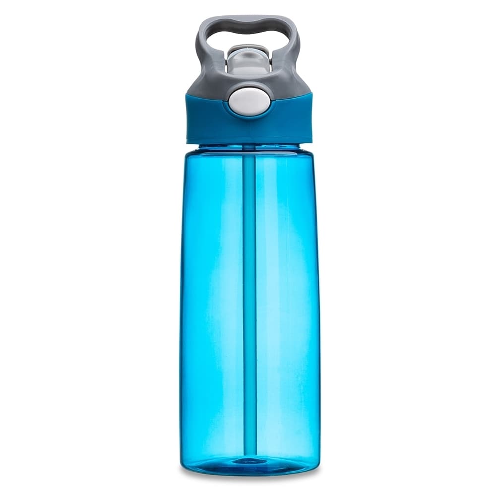 Squeeze Plástico 650ml com Acionador e Alça para garrafas e squeezes com logo sob orçamento