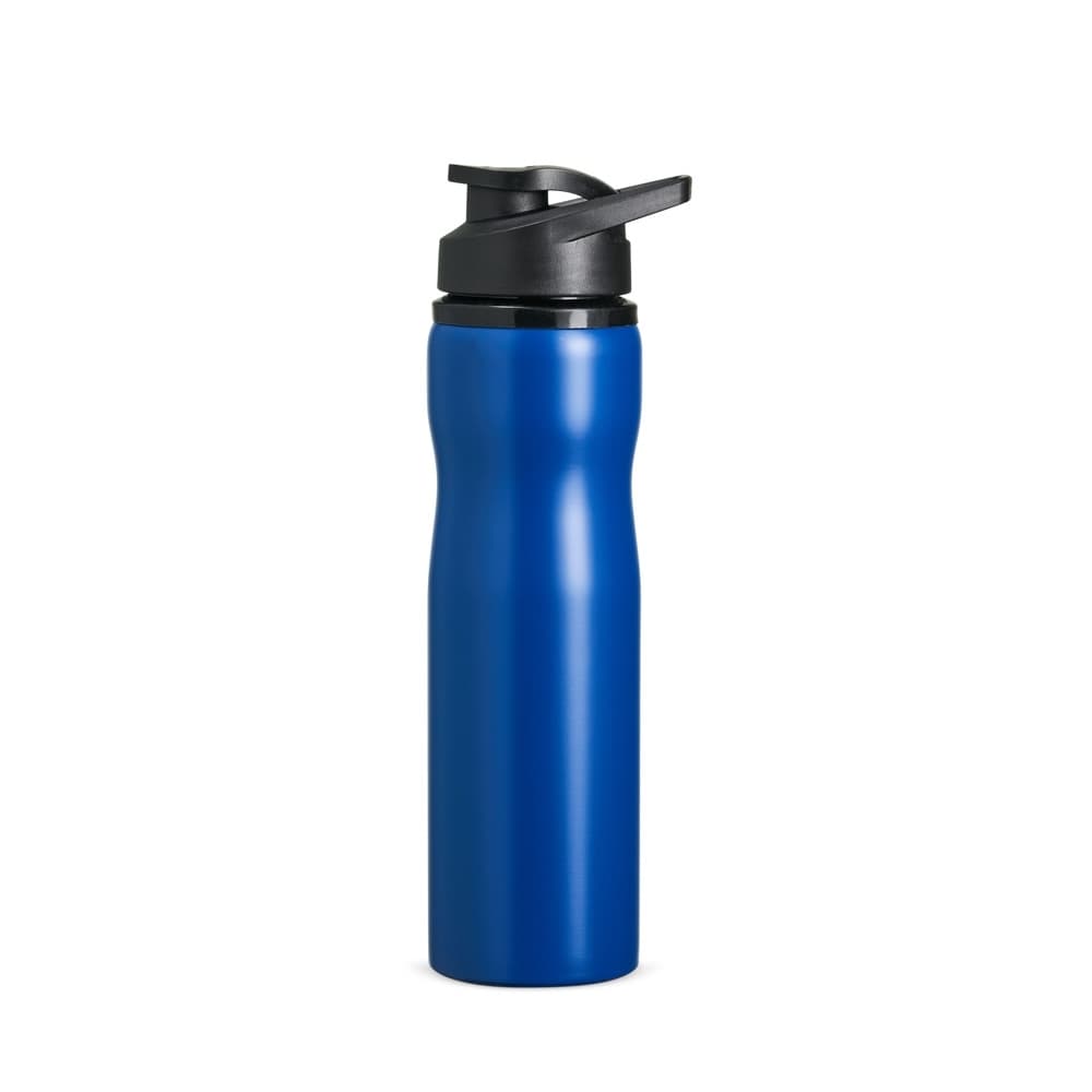 Squeeze Inox 750ml Azul com Tampa Protetora para garrafas e squeezes com logo sob orçamento