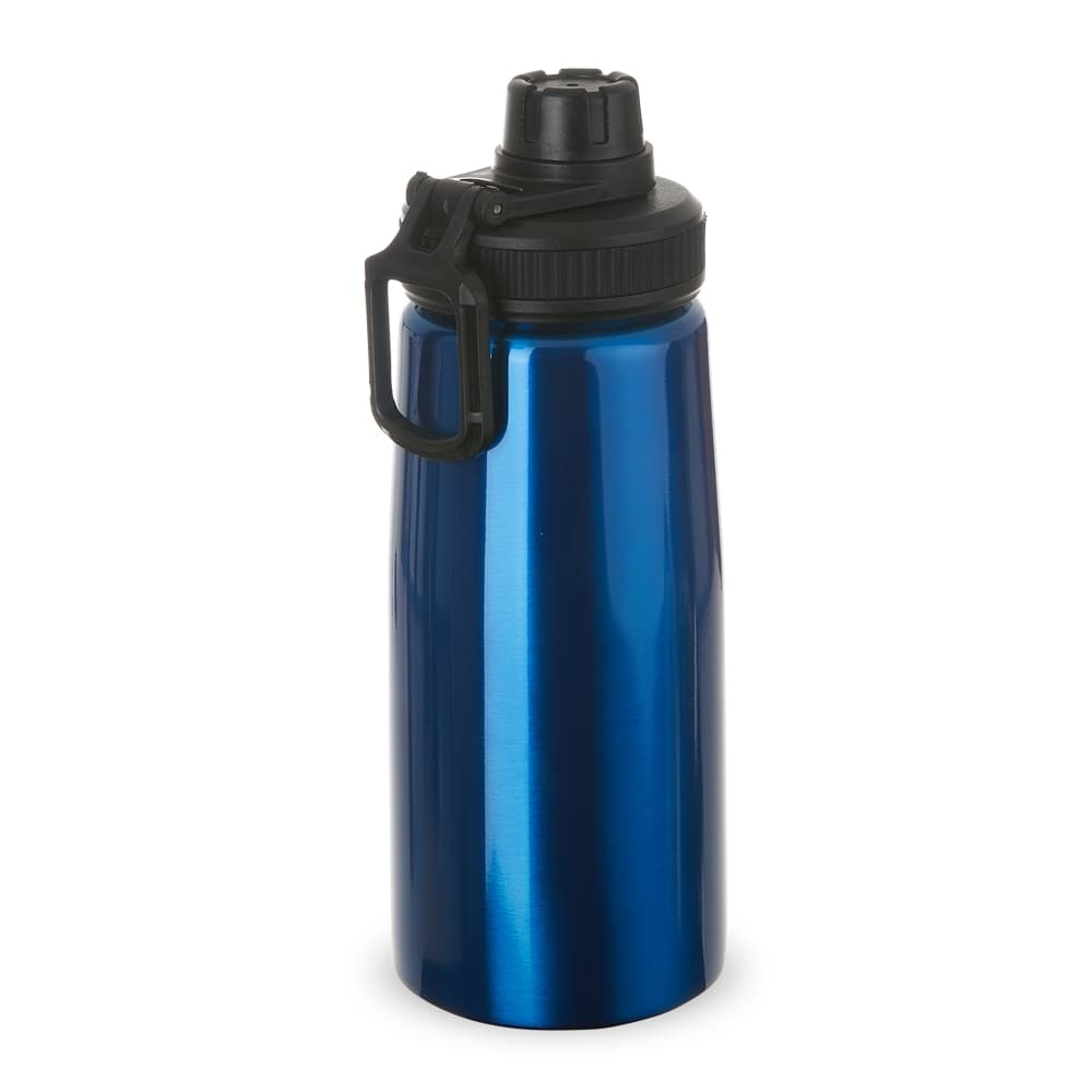 Squeeze Inox 750ml com Alça Azul para garrafas e squeezes com logo sob orçamento