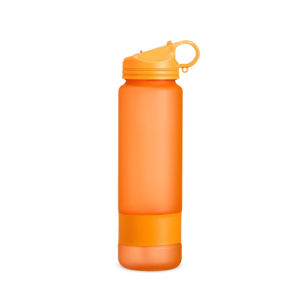 Garrafa Plástica 900ml com Acabamento Fosco e Alça para garrafas e squeezes com logo sob orçamento